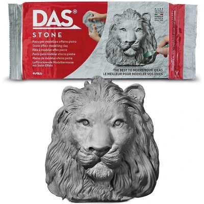 Afbeelding van DAS boetseerpasta stone, pak van 1 kg