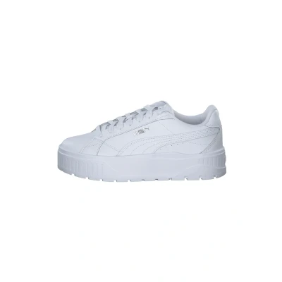 Afbeelding van puma Karmen Sneakers laag whitepuma sil, Dames, Maat: 37.5, white sil Kunststof