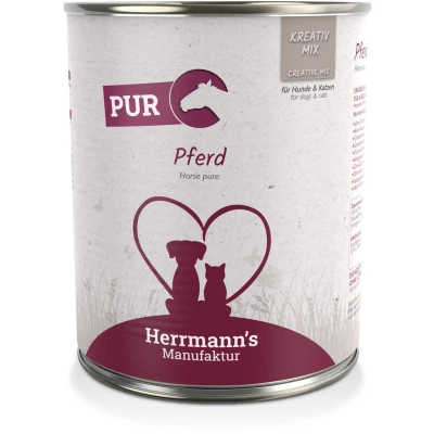 Afbeelding van 24x800g Herrmann&#039;s Vlees Paard
