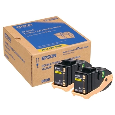 Image de Epson Double pack de 2 jaune originale cartouche toner