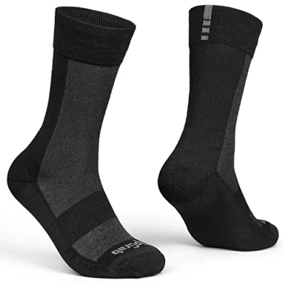 Afbeelding van GripGrab Alpine Merino High Cut Winter Fietssokken Extra Hoog Zwart Unisex Maat M