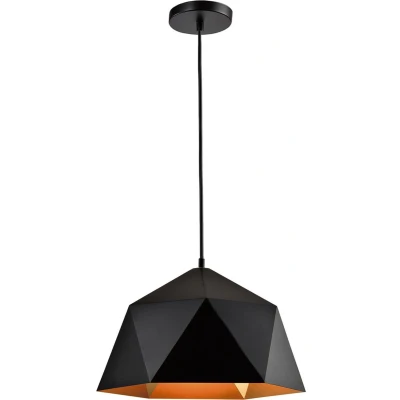 Afbeelding van QUVIO Hanglamp design zwart QUV5078L BLACK