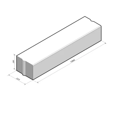 Afbeelding van Afdekband 22,5x20x100 grijs