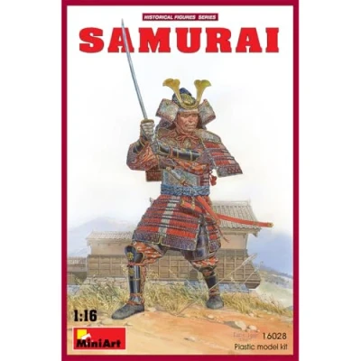 Afbeelding van 1:16 MiniArt 16028 Samurai Figure Plastic Modelbouwpakket