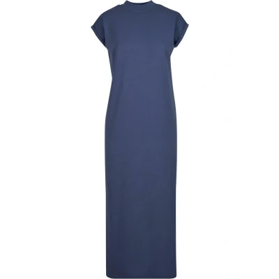 Afbeelding van Urban Classics Long Extended Shoulder Maxi lange jurk 4XL Blauw