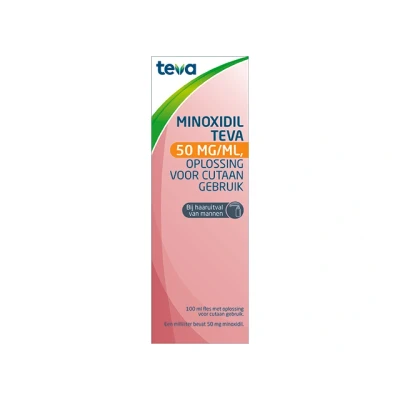 Afbeelding van Minoxidil Teva Oplossing V Cutaan Gebruik 50mg/ml
