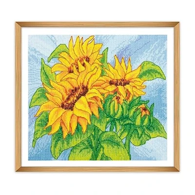 Afbeelding van Borduurpakket Zonnebloemen