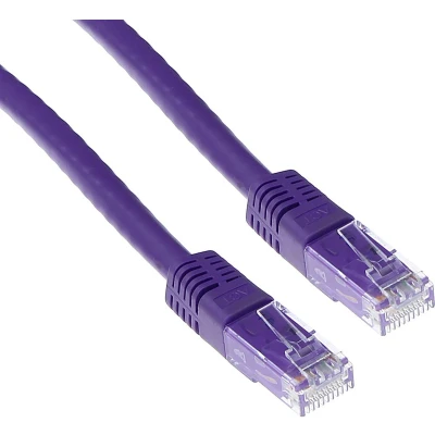 Afbeelding van ACT IB1751 U/UTP CAT6 Patchkabel Paars 1,5 meter
