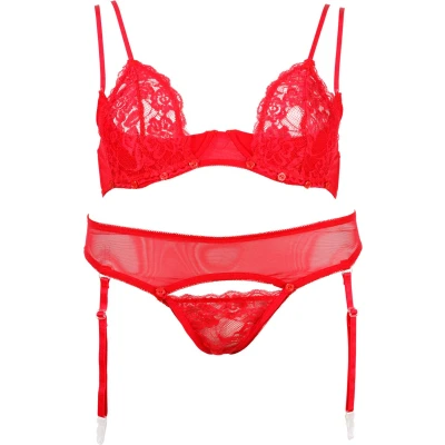 Afbeelding van BH en Jarretel Strip Set