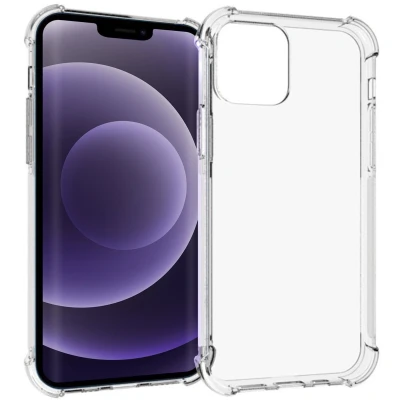 Afbeelding van iMoshion hoesje Geschikt voor iPhone 13 Siliconen Design Transparant / Zwart Live Laugh Love