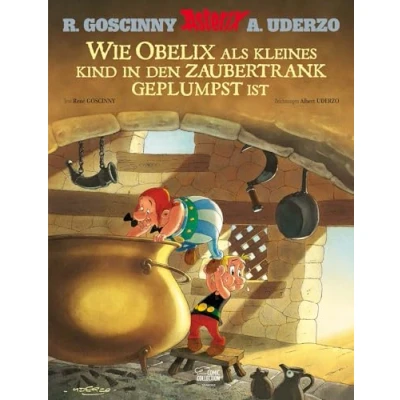 Afbeelding van Asterix: Wie Obelix als kleines Kind in den Zaubertrank geplumpst ist