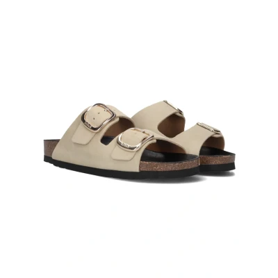 Afbeelding van Scholl Muiltjes, Dames, Maat: 39, Beige Schoenen