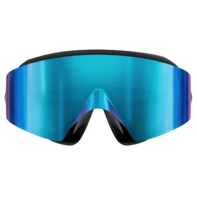 Afbeelding van Aquasphere Defy Ultra Zwembril Volwassenen Indigo Blue Titanium Mirrored Lens Zwart