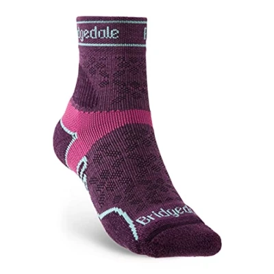 Afbeelding van Bridgedale Unisex 710200 sokken, Pruim