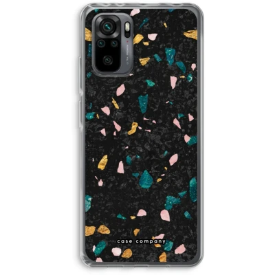 Afbeelding van Case Company® hoesje geschikt voor Xiaomi Redmi Note 10 Pro Terrazzo N10 Soft Cover Telefoonhoesje Bescherming aan alle Kanten en Schermrand