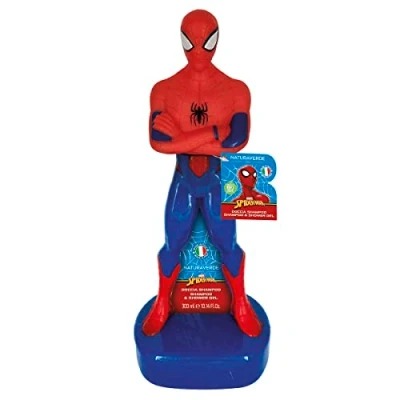 Afbeelding van Naturaverde Kids Marvel Spiderman Douche Shampoo 3D 300 ml