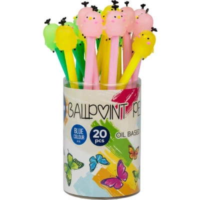 Afbeelding van 20 ballpen Kip in display 89664