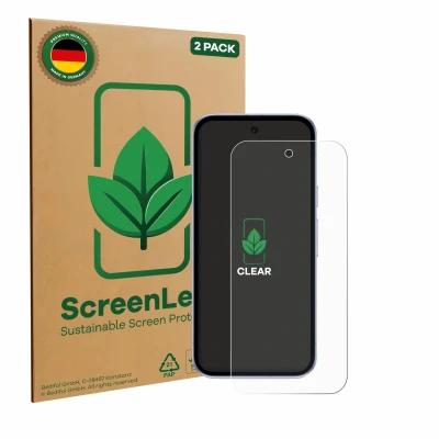 Afbeelding van ScreenLeaf Screenprotector voor Google Pixel 9a Duurzame schermbescherming Folie Beschermfolie transparant (2 Stuks)