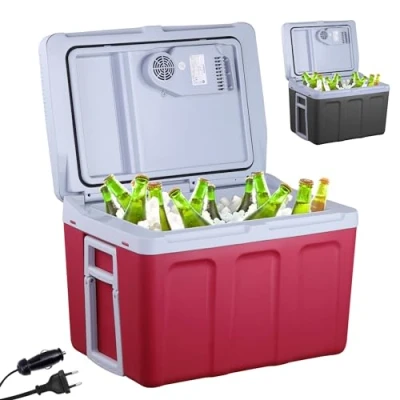 Afbeelding van AREBOS Koelbox Elektrisch 12V 230 Volt Auto 40L