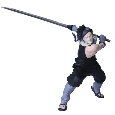 Afbeelding van Banpresto Actiefiguur Zabuza Momochi Naruto, Vibration Stars 13 cm, BP89704P veelkleurig actiefiguur, verzamelfiguur, ideaal voor anime fans