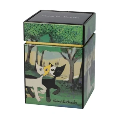 Afbeelding van Goebel Rosina Wachtmeister Theedoos Una passeggiata nel verde Bewaardoos 11cm