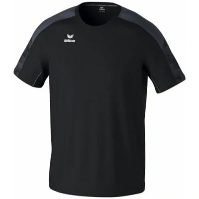 Afbeelding van Erima Evo Star T Shirt Heren Zwart / Grijs Maat: M
