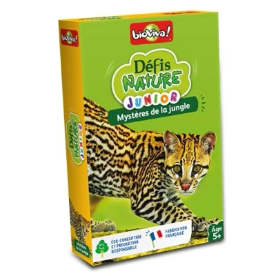 Afbeelding van UITDAGINGEN NATUUR Junior MYSTERES VAN DE JUNGLE