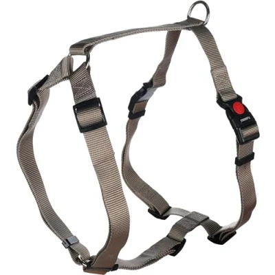 Afbeelding van Flamingo Ziggi H harnas Honden Greige Xl 70 110cm 25mm 1st 138034