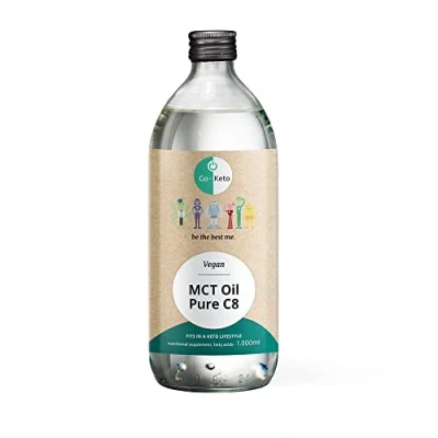Afbeelding van MCT Olie Keto Puur Kokos C8 Go 1 Liter