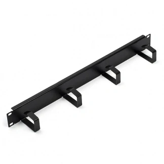 Afbeelding van Rangeerpaneel ProCable (19 inch, 1U, 4 beugels, Zwart)