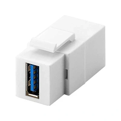 Afbeelding van Keystone kapje (pak van 4) wit Kabelverbinder Kabel Connector