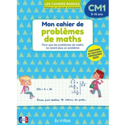 Image de Mon cahier de problèmes maths CM1