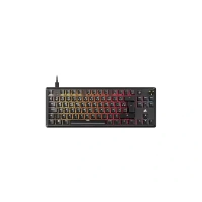 Afbeelding van Corsair K70 Core TKL RGB mechanisch gamingtoetsenbord zonder sleutel lineaire schakelaars MLX Red v2 voorgesmeerd dubbele geluidsdemping sleutelkappen van ABS AZERTY FR zwart