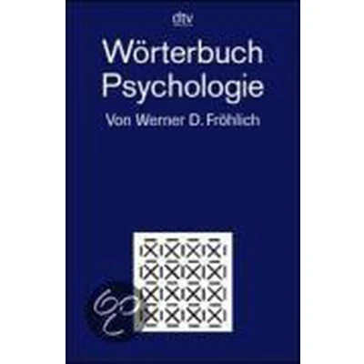 Afbeelding van dtv Wörterbuch Psychologie