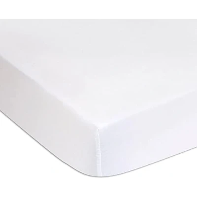 Afbeelding van 2 matrasbeschermers, 40 x 80 cm, babydraagtas, waterdicht en stil, wit, spons van bamboe + PU, merk Easy Sleep, Oeko Tex keurmerk, gemaakt in Europa