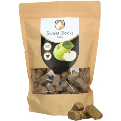 Afbeelding van Excellent Horse Sweetblocks Paardensnoepjes Rijk aan Vitaminen Suikerarm Appelsmaak 1 kg