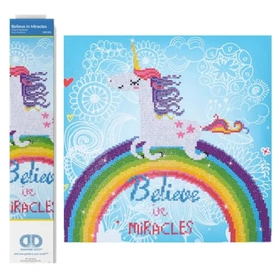 Afbeelding van Diamond Dotz® Believe in Miracles Painting (43x43 cm)