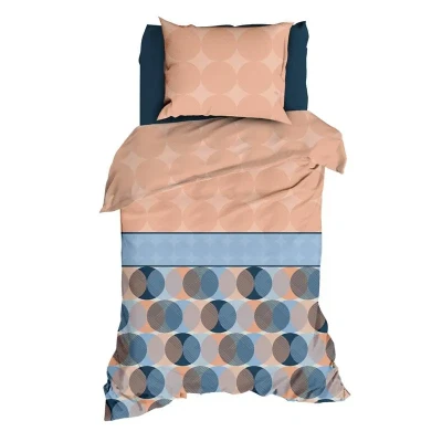 Afbeelding van Romanette Briancon Dekbedovertrek Eenpersoons 140x200/220 cm Cinnamon