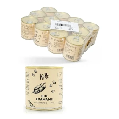 Afbeelding van KoRo Bio edamameboontjes in blik 12 x 130 g