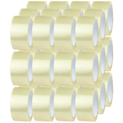 Afbeelding van Crimson Starfish 36 rollen transparant plakband voor het verpakken van pakketten, dozen, verzendingen, verhuizingen, 48 mm x 66 m