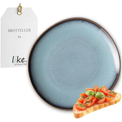 Afbeelding van Villeroy &amp; Boch Lave Glace Gebaksbord 19 cm