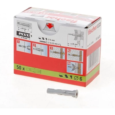 Afbeelding van Fischer universeelplug FU 6 x 35mm