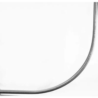 Afbeelding van Dyka Straalbocht 2x spie 90 PVC grijs 110 x 890 radius 660mm