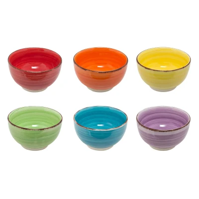 Afbeelding van Cookinglife Kommen Sunny Summer ø 14 cm 6 stuks