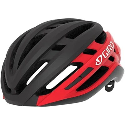 Afbeelding van Fietshelm Giro Agilis Mips maat L Mat zwart rood