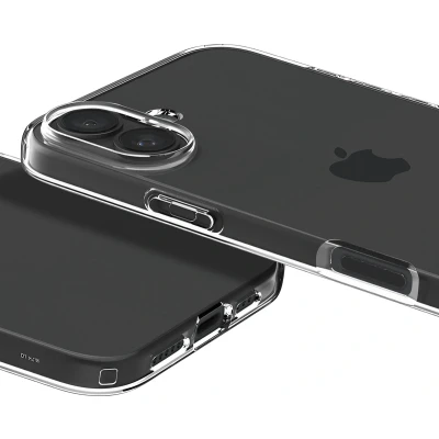 Afbeelding van Spigen Hoesje geschikt voor iPhone 16 Liquid Crystal Transparant