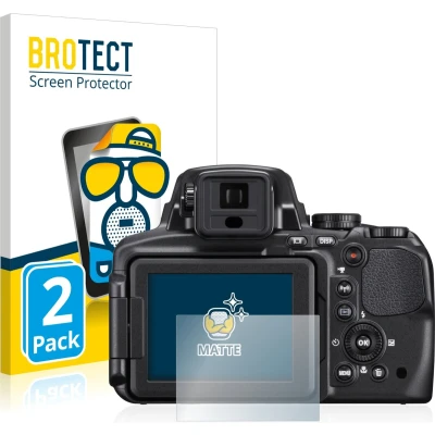 Afbeelding van BROTECT Screenprotector voor Nikon Coolpix P900 Folie Beschermfolie matte (2 Stuks)