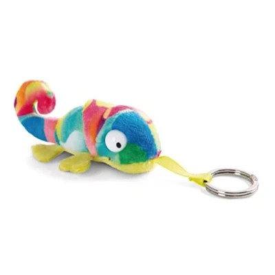 Afbeelding van NICI 48964 Candymon groene sleutelhanger kameleon 8 cm groen