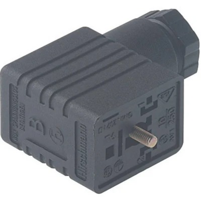 Afbeelding van Hirschmann GMN 216 NJ 934 457 100 1 Zwart Aantal polen:2 + PE Inhoud: stuk(s)