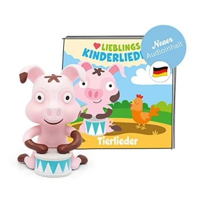 Afbeelding van tonies Luisterfiguren voor Toniebox, lievelingsliedjes kinderen dierenliedjes, kinderliedjes vanaf 3 jaar, speelduur ca. 53 minuten